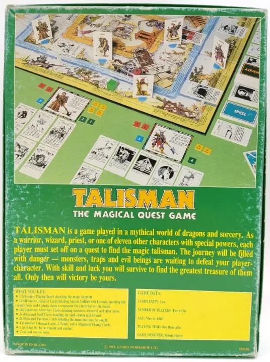 Talisman - The Magical Quest Game, Games Workshop  - Bild 2