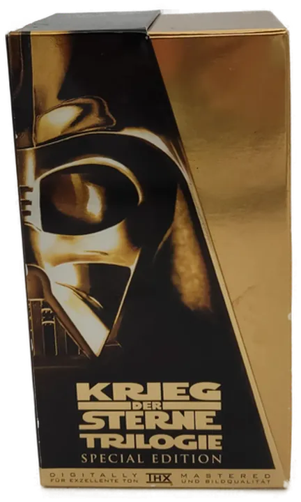 StarWars Triologie Special Edition gold VHS Kasetten - Bild 1