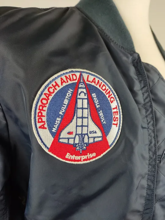 Alpha Industries Bomberjacke mit NASA-Patch - Gr. XS - Bild 6