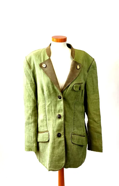 Mode aus Salzburg by h.moser Damen Trachtenblazer grün Gr.38 - Bild 1