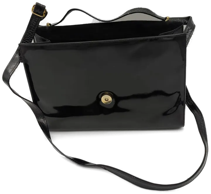 Bruno Magli Damen Handtasche schwarz Made in Italy  - Bild 5