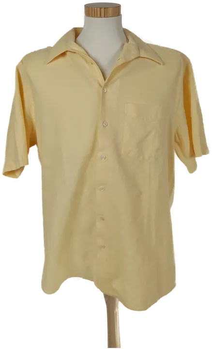 Walbusch Herren Polo-Shirt Gelb - XXXL/56 - Bild 1