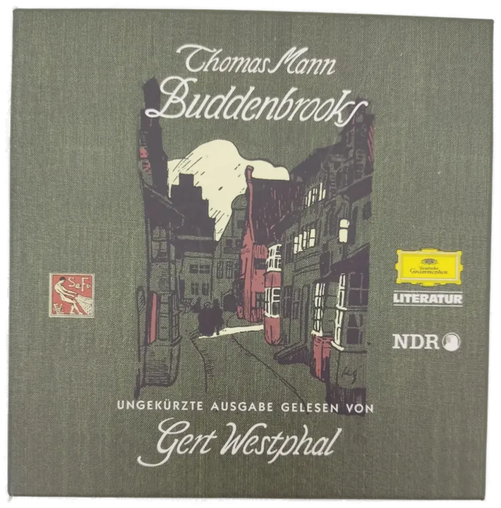 Hörbuch Buddenbrooks Thomas Mann, 22 CDs, gelesen von Gert Westphal - Bild 1