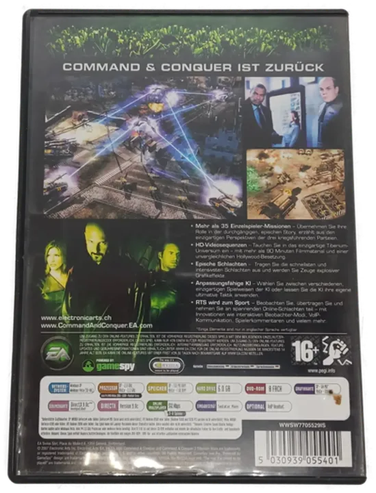 PC Game DVD-ROM Command & Conquer Tiberium Wars - Bild 3