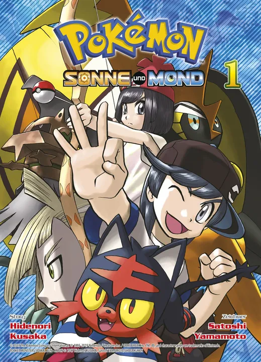 Pokémon - Sonne und Mond 01 - Hidenori Kusaka,Satoshi Yamamoto - Bild 1