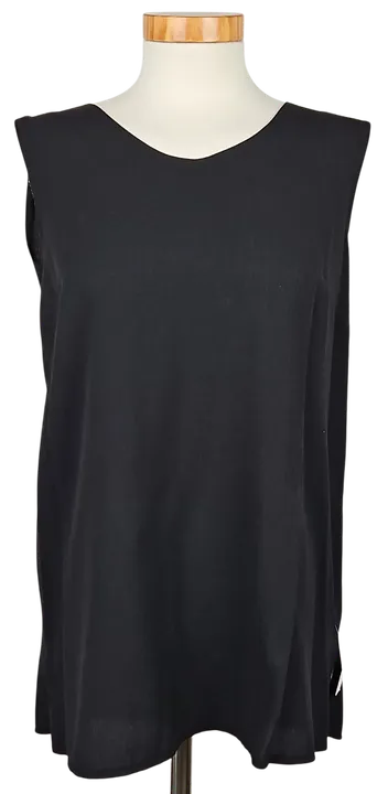 Rena Moden Vintage Damen Top, schwarz - Gr. L  - Bild 1