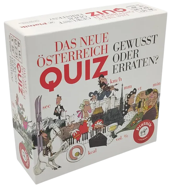 Das neue Österreich Quiz - Gesellschaftsspiel - Piatnik - Bild 1