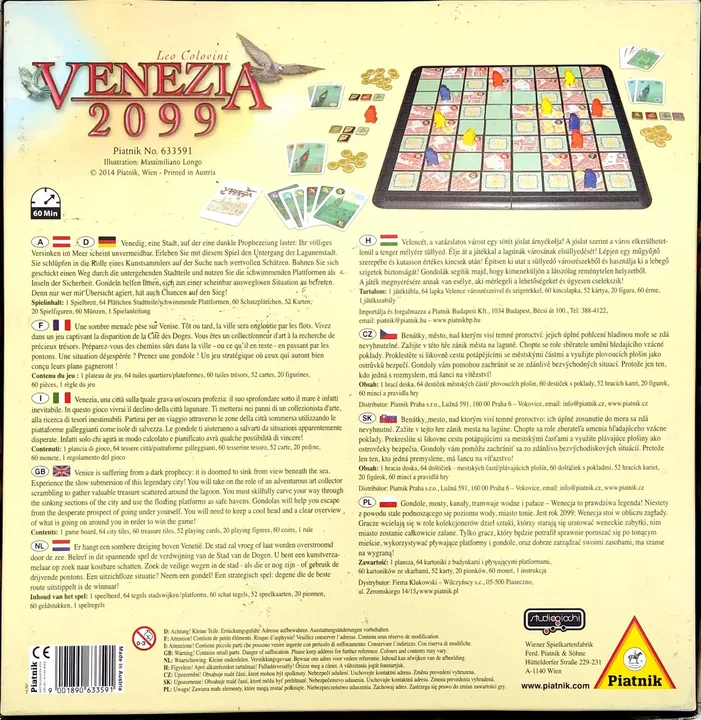 Venezia 2099 - Gesellschaftsspiel - Piatnik - Bild 2