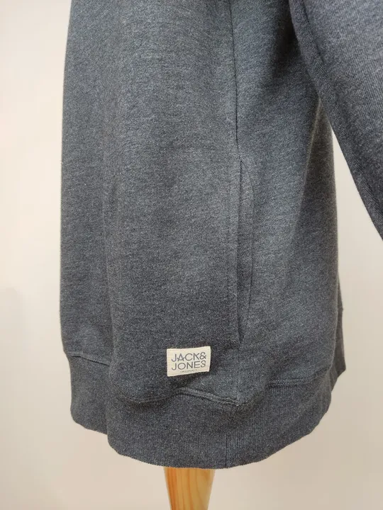 Jack & Jones Herren Pullover schwarz/grau - XL/52 - Bild 3