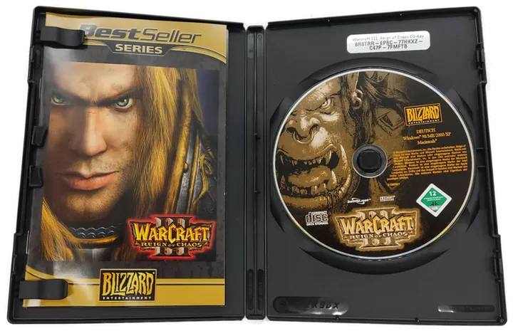 PC Game CD-ROM WarCraft III Reign of Chaos - Bild 2