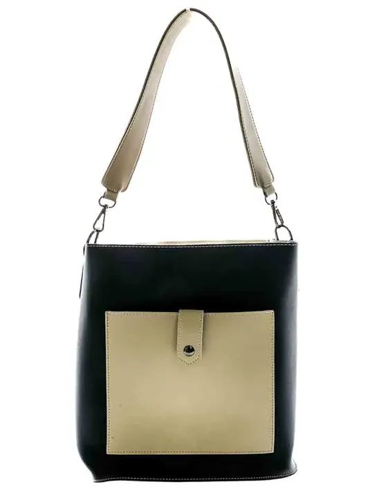 Okpta Damen Handtasche mit herausnehmbarer Innentasche - Bild 1