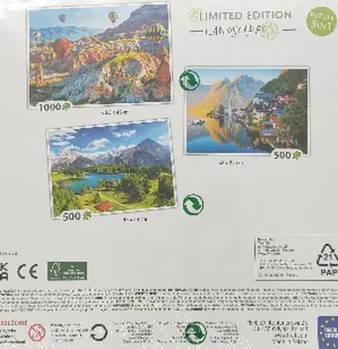 3in1 Puzzle Landscapes - Limited Edition  - Bild 2
