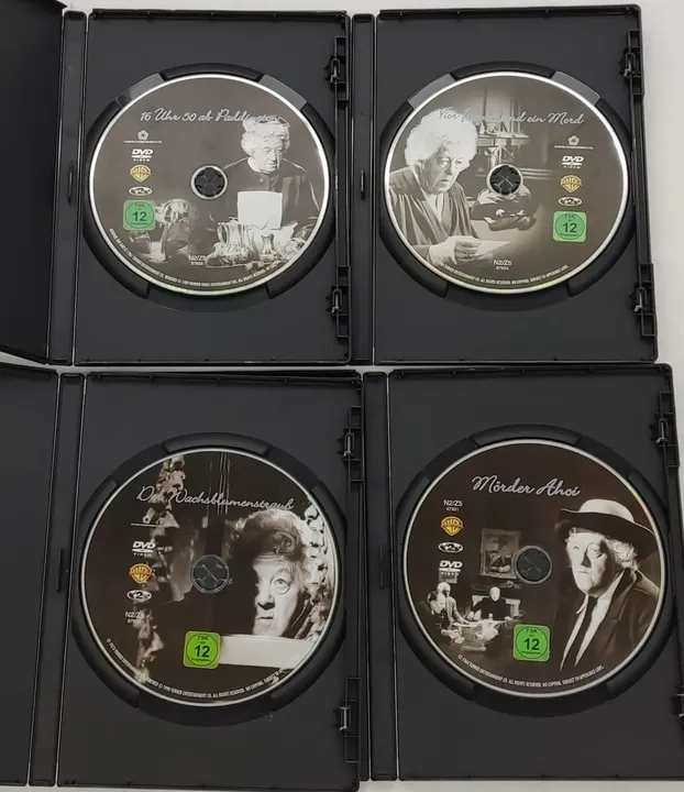 DVD 4 Disc's Agatha Christie Collection 