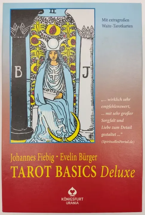 Tarot Basic Deluxe - Johannes Fiebig, Evelin Bürger - Bild 1