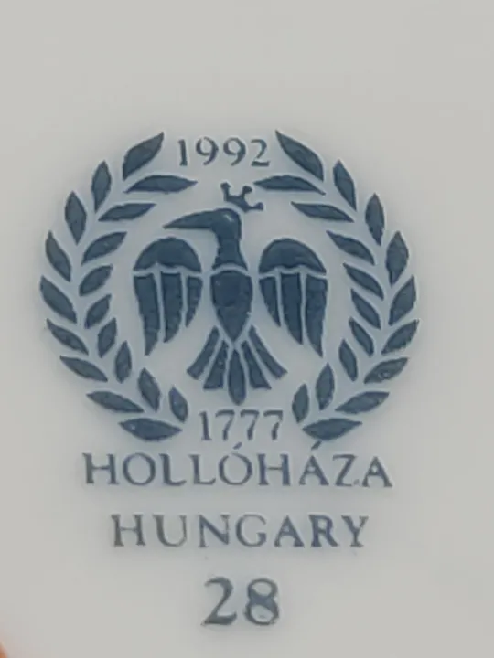 Hollohaza Hungary Deckeldose - Bild 6