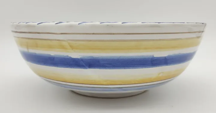 Keramikschüssel Set 6tlg. blau/ gelb/ weiß  - Bild 9