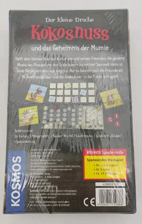 Kosmos - Der kleine Drache Kokosnuss und das Geheimnis der Mumie - Merkspiel - Bild 2