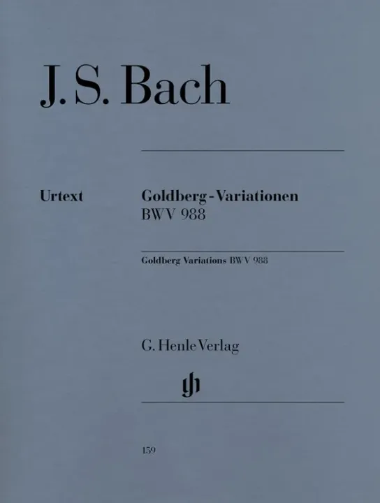 J S BACH GOLDBERG VARIATIONEN BWV 988 - Johann Sebastian Bach - Bild 1