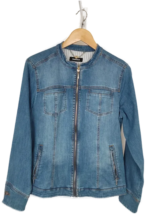 Walbusch Damen Jeans Jacke blau Gr. 42 - Bild 4