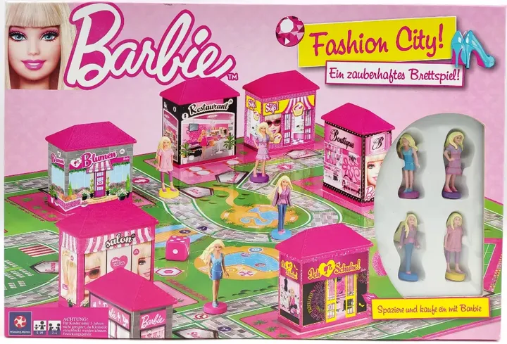 Barbie Fashion City - Gesellschaftsspiel, Winning Moves - Bild 1