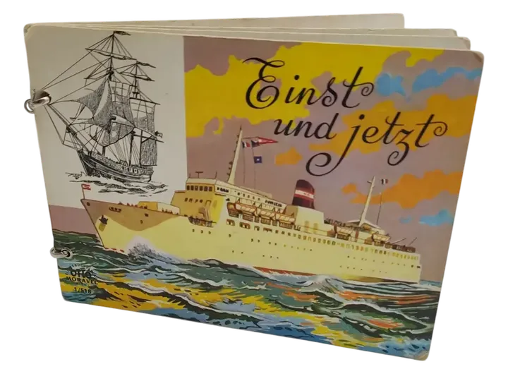 Vintage Bilderbuch Ringbuch - Einst und jetzt - Otto Moravec Bilder Buchverlag - Bild 2