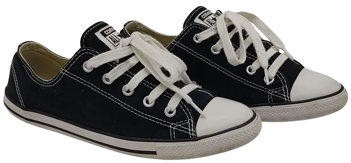 CONVERSE ALL STAR DAINTY Damen Sneaker, schwarz/weiß - Gr. EU 38 - Bild 1