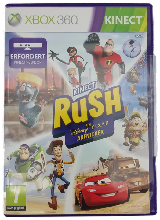 XBOX 360 - Kinect - Rush - ein Disney/ Pixar Abenteuer - Bild 1
