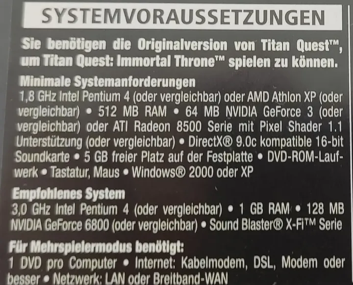 PC Game 3 DVD-ROM Gold Edition Titan Quest Deluxe Edition + Immortal Throne - Bild 4