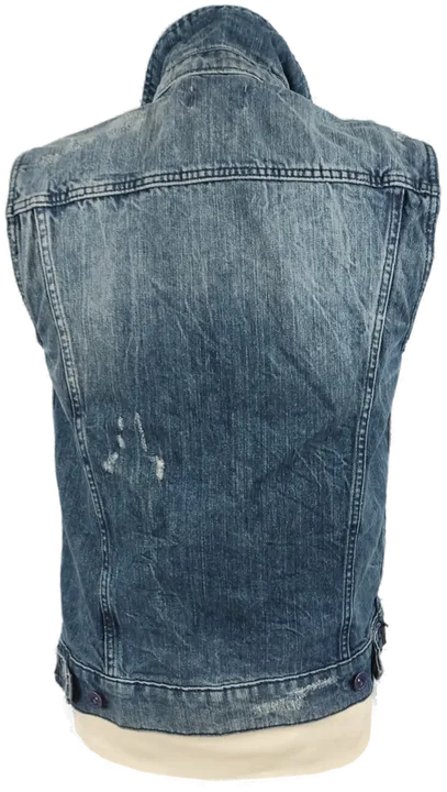 Mango stonewashed Jeans-Gilet - Bild 3