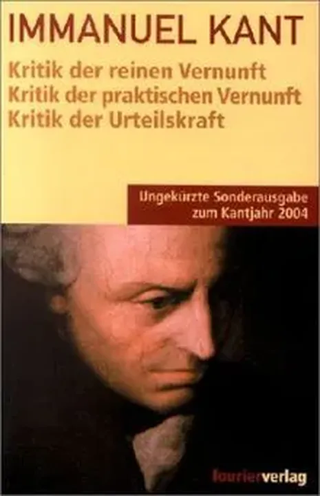 Kritik der reinen Vernunft - Immanuel Kant - Bild 1