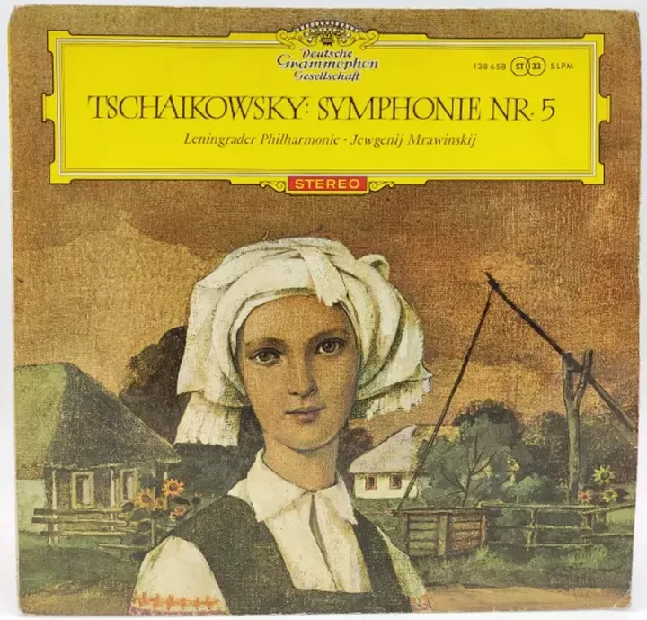 Vinyl LP - Peter Tschaikowsky, Jewgenij Mrawinskij - Symphonie Nr. 5 e-moll op. 64 - Bild 1