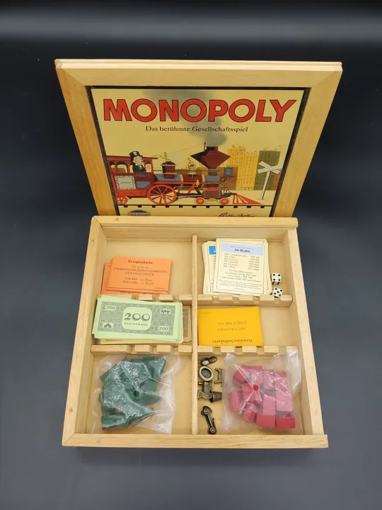 Hasbro Monopoly Nostalgie Gesellschaftsspiel  - Bild 2