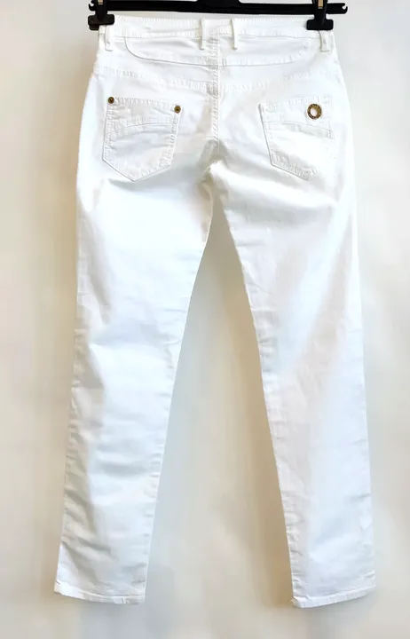 Sisley Damen Jeans weiß - Gr.38 - Bild 2
