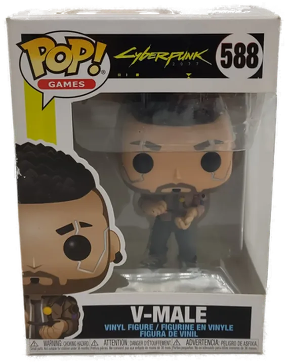 Funko Pop! Games: Cyberpunk 2077 - V-Male - Bild 1