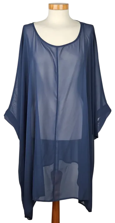 Ulla Popken Damen Tunika, blau - Gr. EU 58/60 - Bild 1