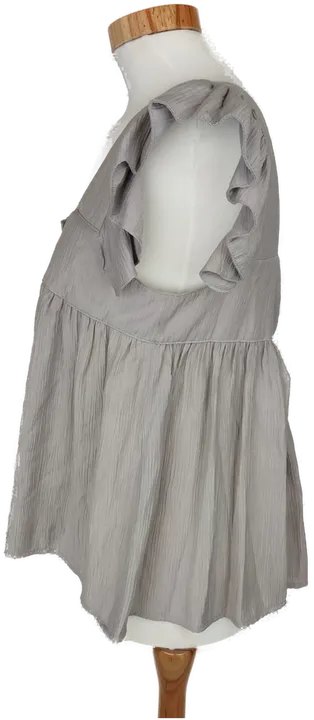 [NEU] Zara Damen Top grau/beige - S/36 - Bild 3
