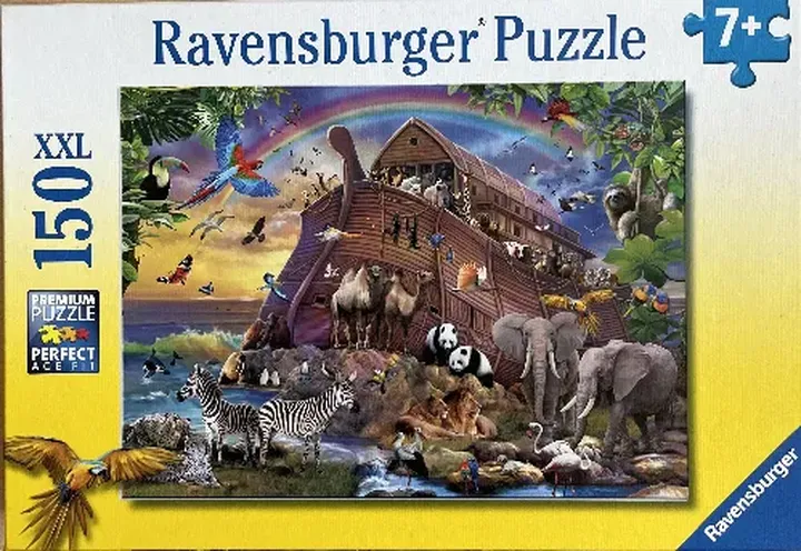 RAVENSBURGER Puzzle XXL (100385) 150 Teile - Unterwegs mit der Arche ab 7 Jahre - Bild 1