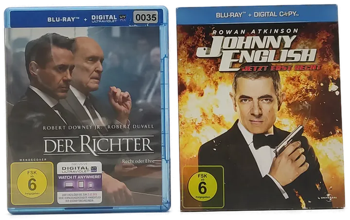 Der Richter & Johnny English Blu-ray Bundle - Bild 1
