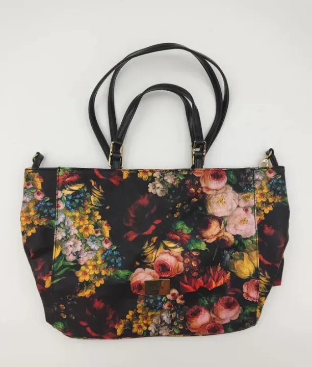 Gabor Damen Handtasche mit buntem Blumenmuster - 41cm x 24cm  - Bild 1