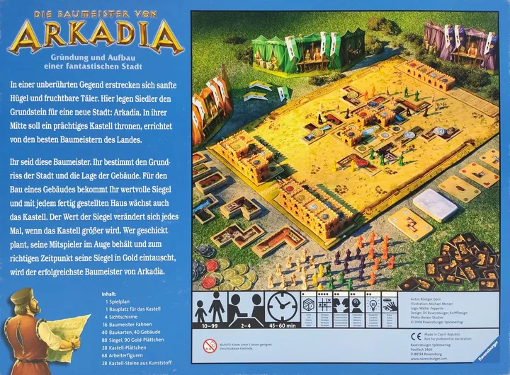 Die Baumeister von Arkadia - Gesellschaftsspiel - Ravensburger  - Bild 2