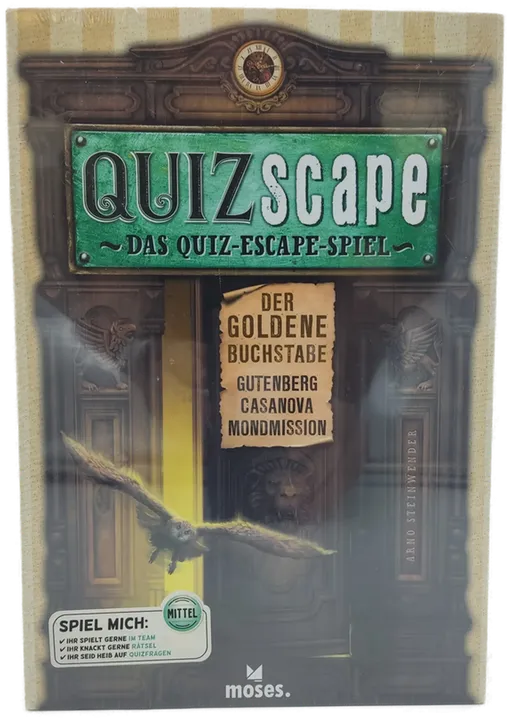 QUIZscape – Der goldene Buchstabe (NEU!) - Bild 1