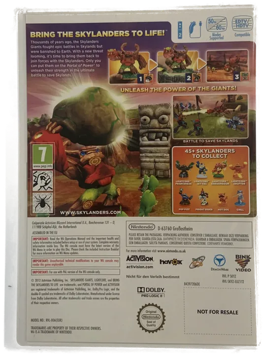 Wii Spiel: Skylanders Giants - Bild 2