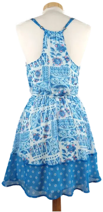 HOLLISTER Damen Sommerkleid blau geblümt - Gr. XS - Bild 3