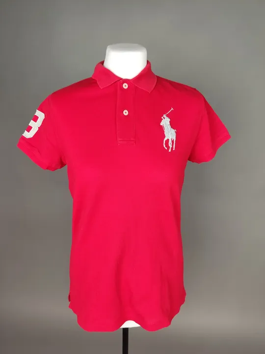 Damen Poloshirt rot - M / 38 - Bild 1