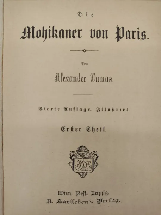 Die Mohikaner von Paris 1-3 - Alexander Dumas (1896) - Bild 3