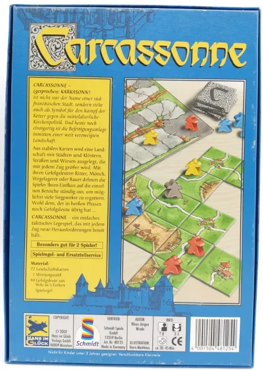 Carcassonne - Gesellschaftsspiel - Hans im Glück  - Bild 2