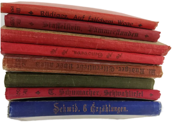 Alte Taschenbücher Konvolut 8 Stück - Bild 10