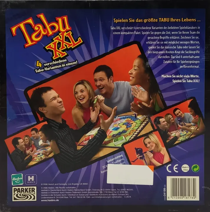 Tabu XXL - Gesellschaftsspiel - Parker - Bild 2