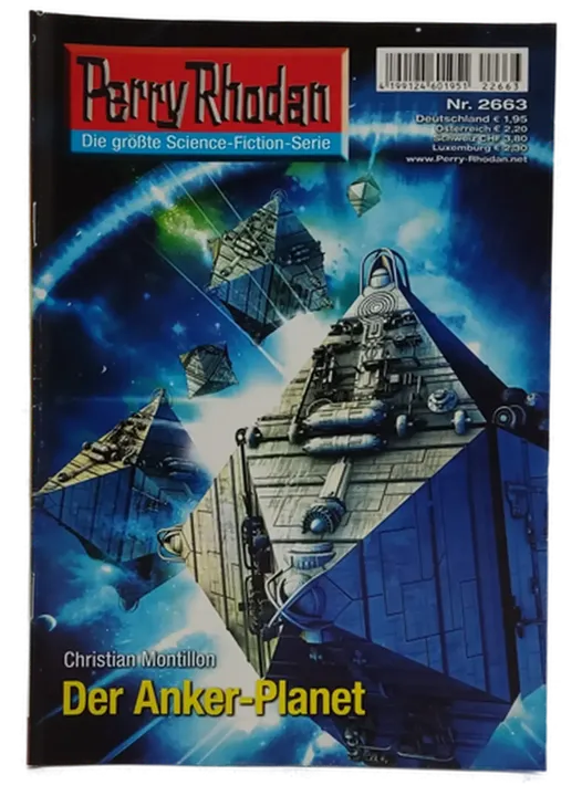 Romanheft Perry Rhodan Der Anker-Planet Erstauflage Nr.2663 - Bild 2