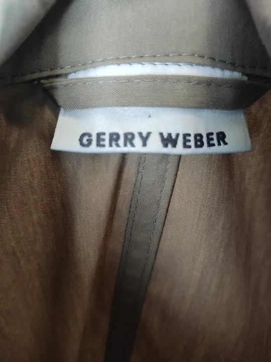 Gerry Weber Damen Kurzarm-Bluse in Oliv, Größe M - Bild 4